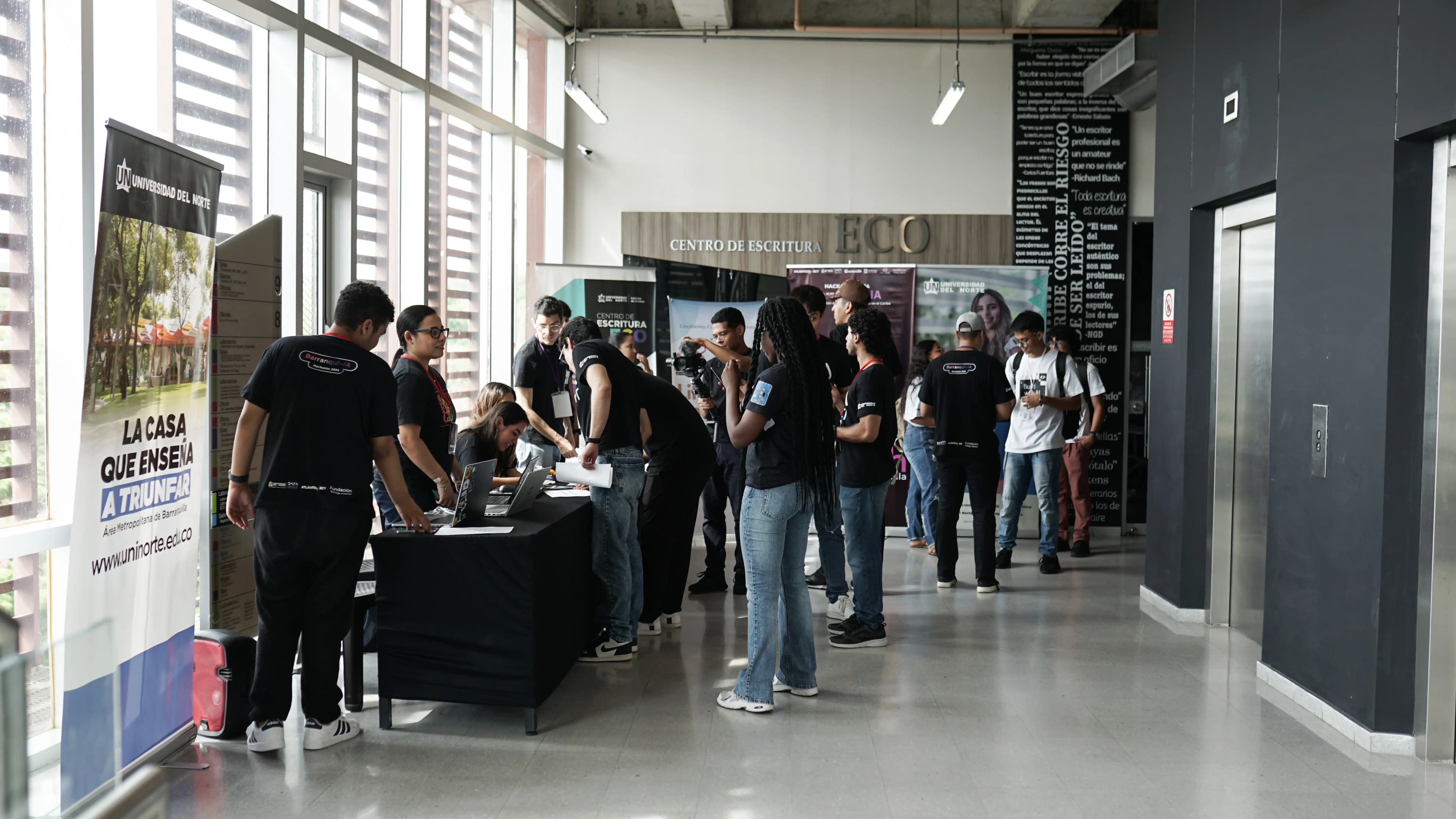 Ambiente colaborativo del evento